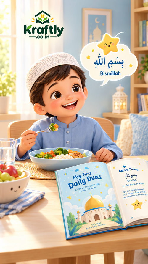 My First Daily Duas Master Edition | Printable Islamic Book for Kids & Toddlers